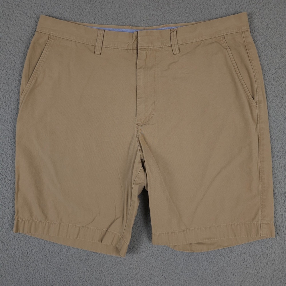J Crew Gramercy Shorts Mens 36 Khaki Beige Chino Lightweight Cotton Preppy Golf